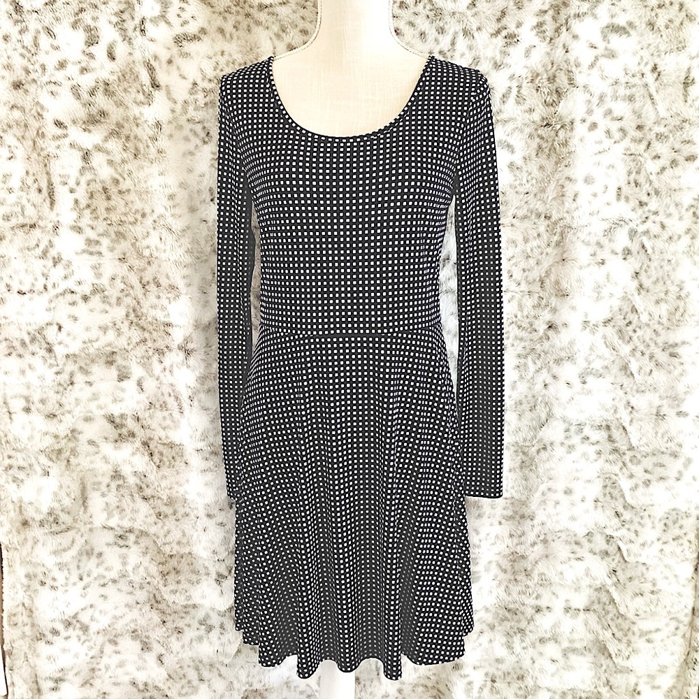 MICHAEL Michael Kors  Micro-Square Pattern Dress